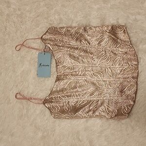 Marciano Corset Top Magenta Ruby Size Small